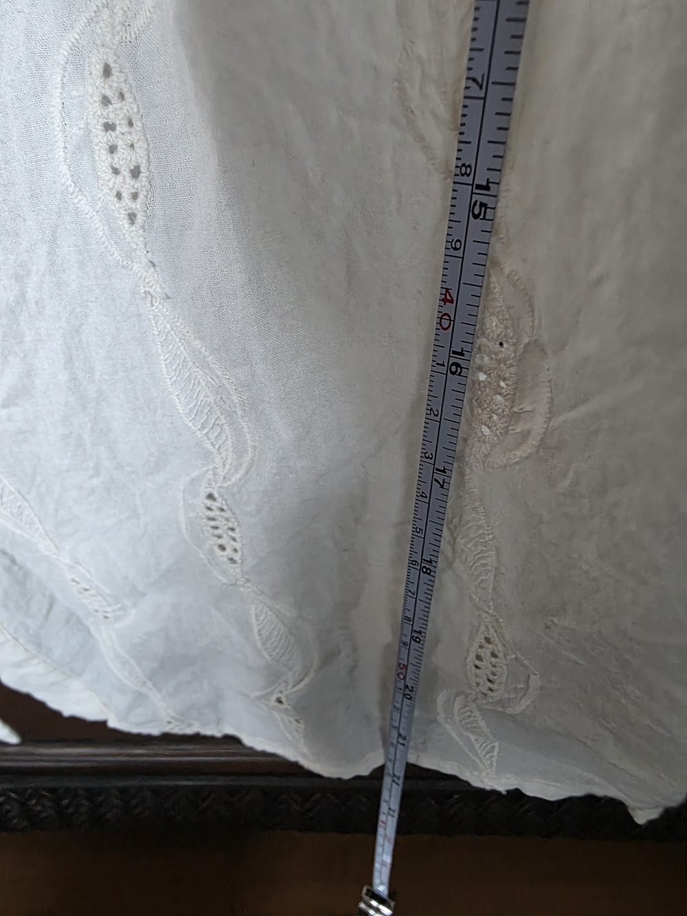 Simple Retro Ruffled Button-Up Shirt - Picture 7 of 12